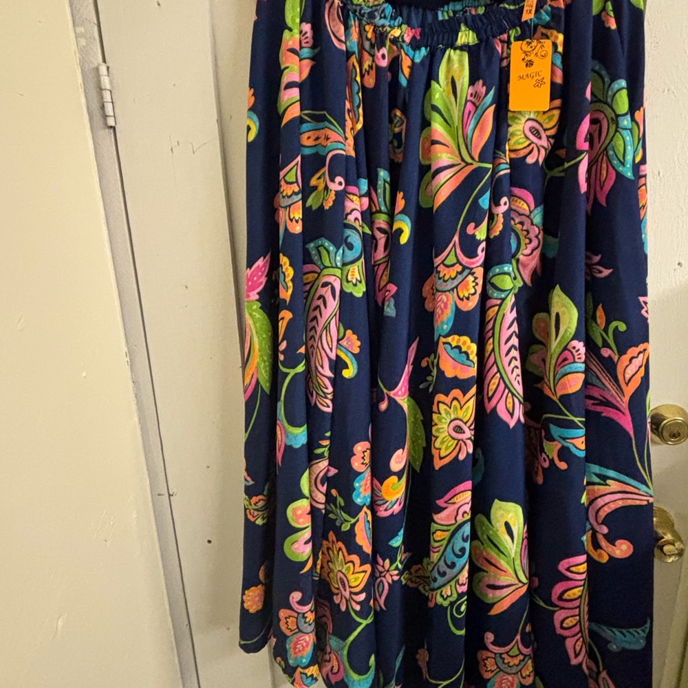 Magic Vibrant Multicolor A-Line Skirt